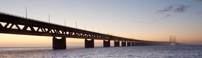 Öresund Brücke - eine gute Verbindung in Skandinavien